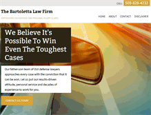 Tablet Screenshot of bartolettalaw.com